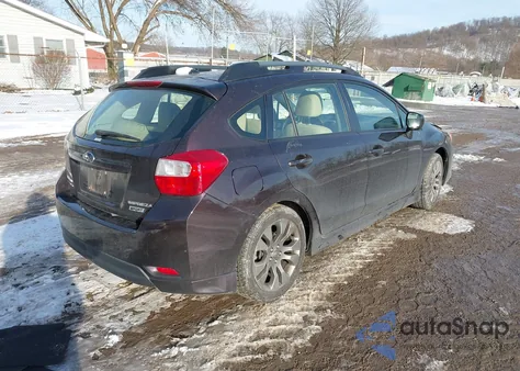2013 Subaru Impreza 2.0I Sport Premium from USA, damaged, VIN JF1GPAL65D2887403